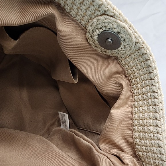 The Sak Crochet drawstring beaded handbag. - Picture 7 of 14